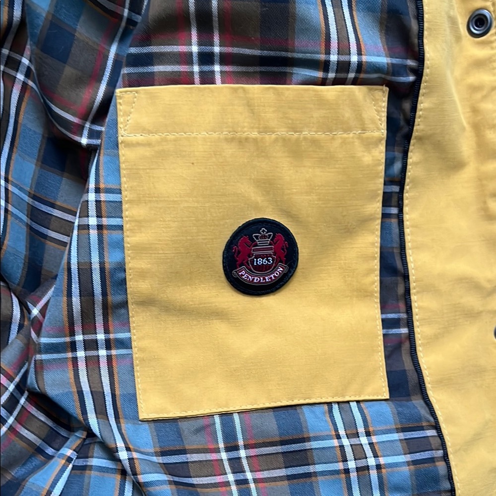Pendleton Mustard Spring/Fall Utility Jacket - image 3